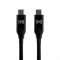 Hosa USB-C a USB-C 3.1 Cable de 1,82 mts SuperSpeed 3.1 10Gbps