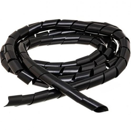 Hosa Technology black Spiral Cable Wrap  120"