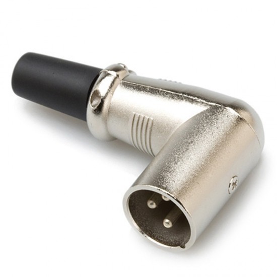 Hosa XRR-318M Conector XLR macho en L XLR3M