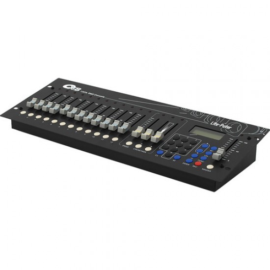 Ikan Lite-Puter Consola de iluminación DMX de 12 canales