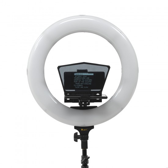 Ikan HS-PROMPTER RL Teleprompter HomeStream con Ring Light