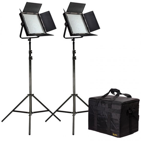 Ikan Kit 2 Led Studio Interview con V-Mount