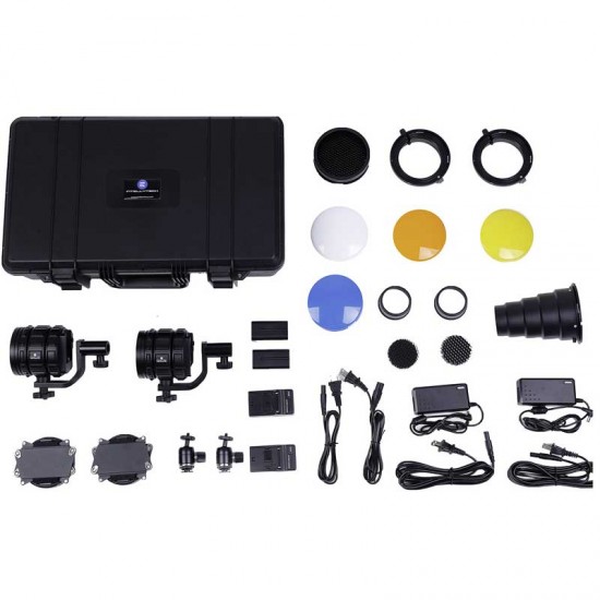 Intellytech 2 Light Kit Pocket Cannon Mini LED Daylight 