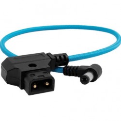 Kondor Blue Straight D-Tap to DC 2.5mm Right-Angle Cable 38 cm