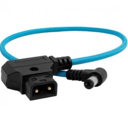 Kondor Blue Straight D-Tap to DC 2.5mm Right-Angle Cable 38 cm