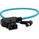 Kondor Blue Straight D-Tap to DC 2.5mm Right-Angle Cable 38 cm