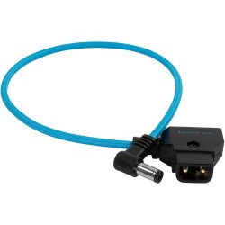 Kondor Blue Straight D-Tap to DC 2.5mm Right-Angle Cable 38 cm