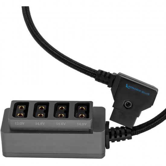 Kondor Blue Power Tap a 4-Port Female Splitter Hub