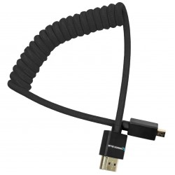 Kondor Blue Cable Micro HDMI a HDMI 30cm - 45cm coiled Black