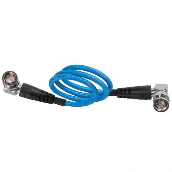 Kondor Blue Cable SDI 12G 55cm ángulo recto (azul)