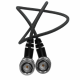 Kondor Blue Cable SDI 3G 40cm color negro ángulo recto