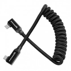 Kondor Blue Cable USB-C L 3.1 Espiral (negro)