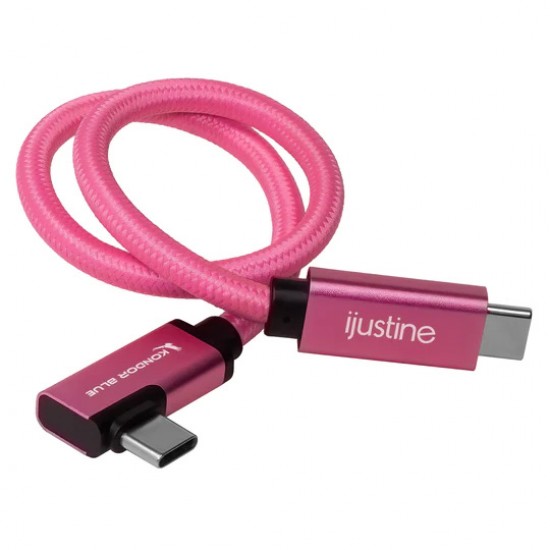 Kondor Blue iJustine Cable USB-C 3.1 G2 100W 30cm Thunderbolt 3