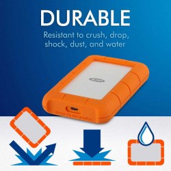 Lacie 1TB Rugged USB 3.1 Tipo C  