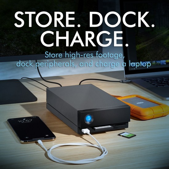 Lacie Disco de 10TB 1Big Dock Thunderbolt 3