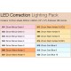 Lee Filters ZPCORR Zircon Pack de filtros LED Correción 30x30cm