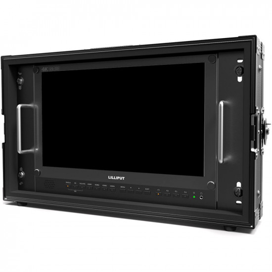 Lilliput Monitor 15.6" 12G-SDI 4K IPS (V-Mount, 6 RU)