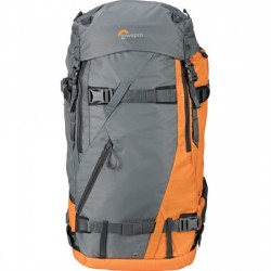 Lowepro Mochila Powder BP 500 AW - Gris/Naranja 55L