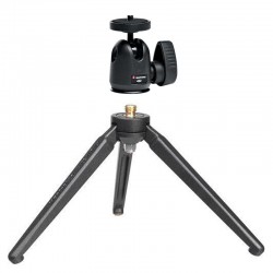 Manfrotto 209 Kit Trípode de Mesa y Mini Cabezal 492 