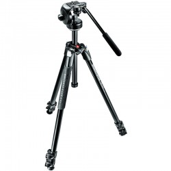 Manfrotto MT290XTA3 Trípode Serie 290 con cabezal de Fluido 128RC