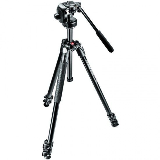 Manfrotto MT290XTA3 Trípode Serie 290 con cabezal de Fluido 128RC