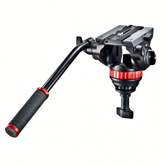 Manfrotto MVK502AM Cabezal Fluido MVH502A + Trípode MVT502AM + Bolso