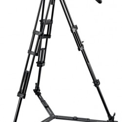  Manfrotto 504HD-546GBK cabezal 504HD con trípode 546GB y estrella de piso