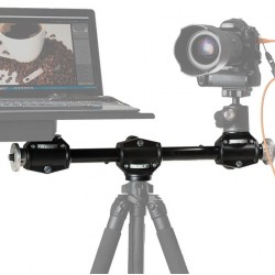 Manfrotto 131DDB Brazo de soporte para 4 cabezales / cámaras o Laptop