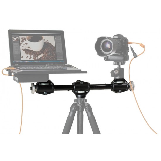 Manfrotto 131DDB Brazo de soporte para 4 cabezales / cámaras o Laptop