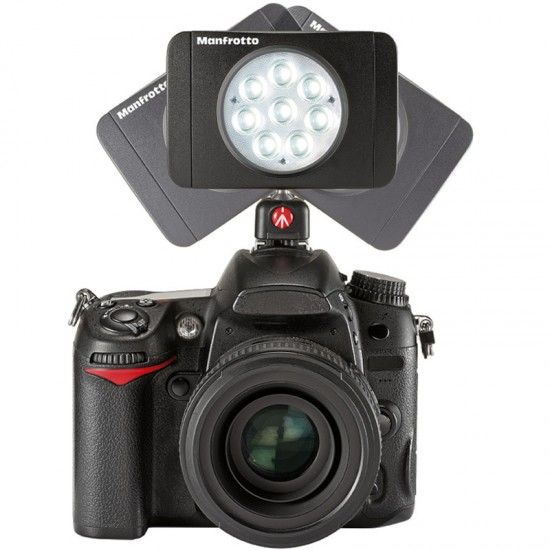 Manfrotto MLUMIEMU-BK Lumimuse 8 On-Camera LED Light  