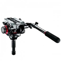  Manfrotto 504HD-546GBK cabezal 504HD con trípode 546GB y estrella de piso