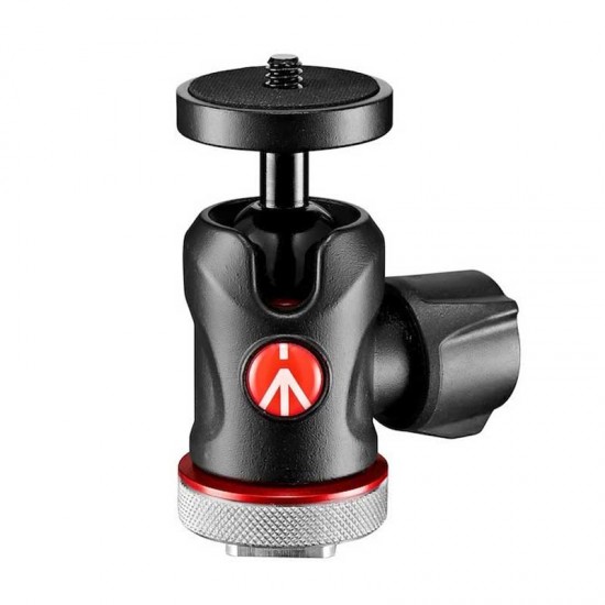 Manfrotto MH492LCD-BH Micro Cabezal Ball head con hot shoe