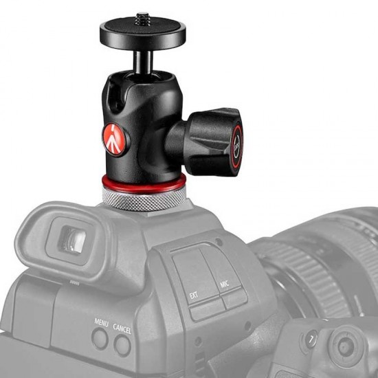 Manfrotto MH492LCD-BH Micro Cabezal Ball head con hot shoe