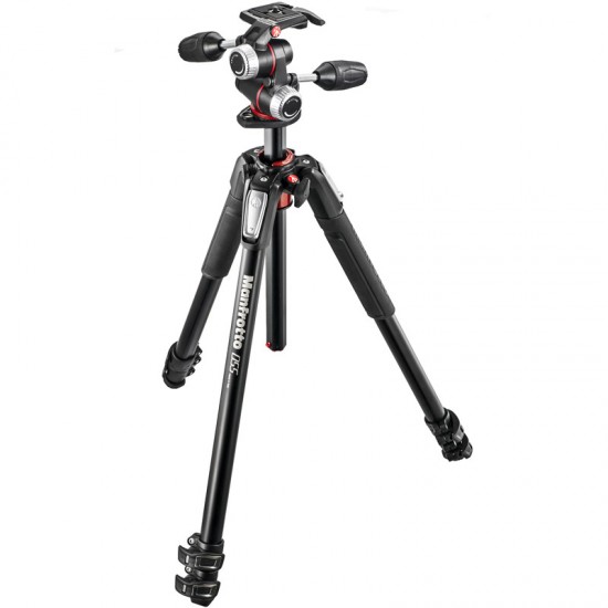 Manfrotto MK055XPRO3-3W Trípode y Cabezal 3-Way MHXPRO-3W