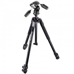 Manfrotto MK190X3-3W Trípode 190X y Cabezal 804RC2 Capacidad 4kg.