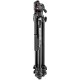 Manfrotto 290 Light  Trípode Compacto ideal para viajes con cabezal fluido para video