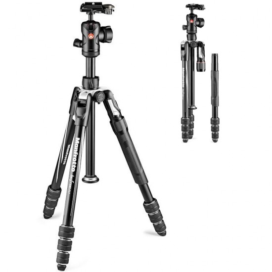 Manfrotto Befree Trípode 2N1 convertible en monopie con Twist Lock