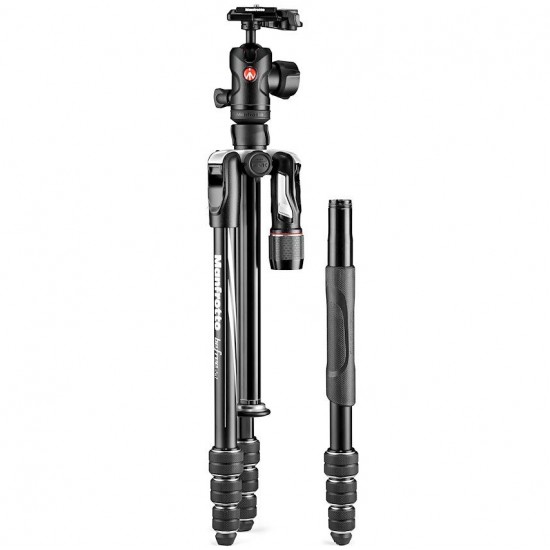 Manfrotto Befree Trípode 2N1 convertible en monopie con Twist Lock