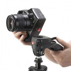 Manfrotto Trípode Compact Smart Action con capacidad hasta 1.5Kg con soporte de Smartphone