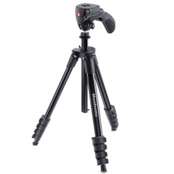 Manfrotto Trípode Compact Action con capacidad hasta 1.5Kg