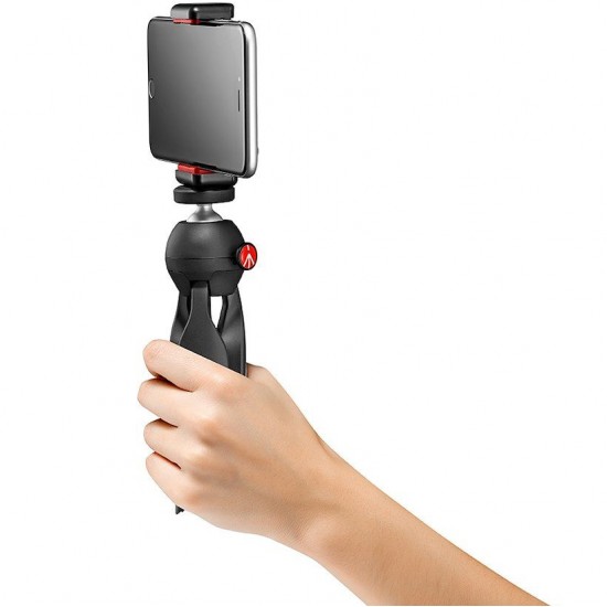 Manfrotto Mini trípode Pixi Smart con pinza universal para Smartphones