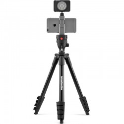 Manfrotto Kit Smartphone TwistGrip + Led Light 8 Leds + Trípode Action