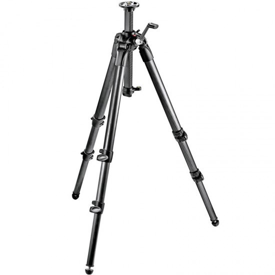 Manfrotto MT057C3-G  Trípode Carbono cap. 12kg con columna de engranaje