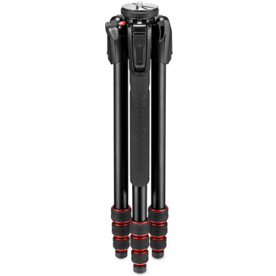 Manfrotto MT190GOC4TB Trípode Carbon 190 GO! con columna horizontal 