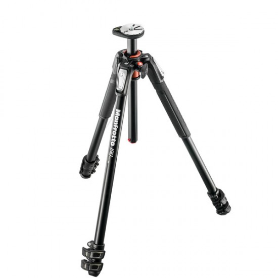 Manfrotto MK190XPRO3-3W Trípode MT190XPRO3 en Kit con cabezal MHXPRO-3W 