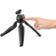 Manfrotto MTPIXIPLUS-GY Pixi Mini + Trípode de mesa