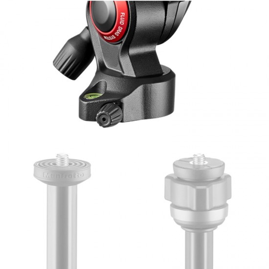 Manfrotto Befree Live Cabezal de fluido Compacto ideal para viajes