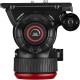  Manfrotto 504X Cabezal de fluido hasta 12kg con base plana