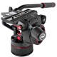  Manfrotto Nitrotech N8 Cabezal de Video hasta 8Kg Flat base