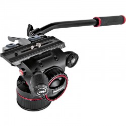  Manfrotto Nitrotech N8 Cabezal de Video hasta 8Kg Flat base